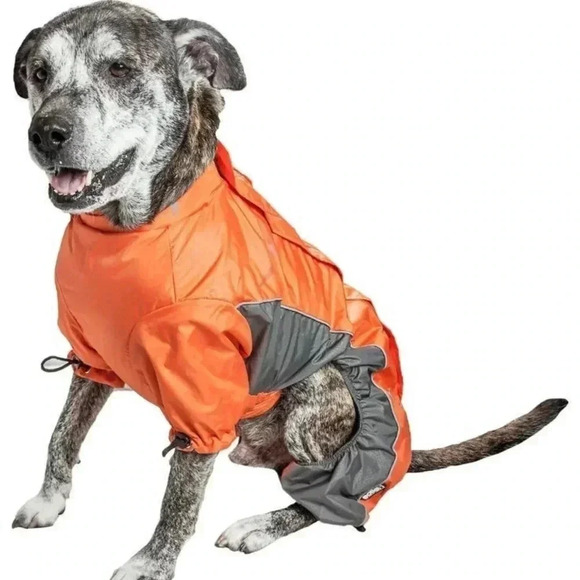 helios Other - Dog Helios Full Bodied Reflective Dog Rain Jacket XL